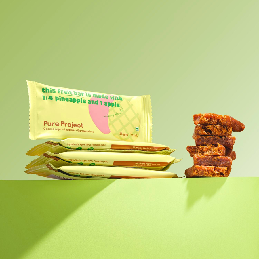 Pineapple Apple fruit bar