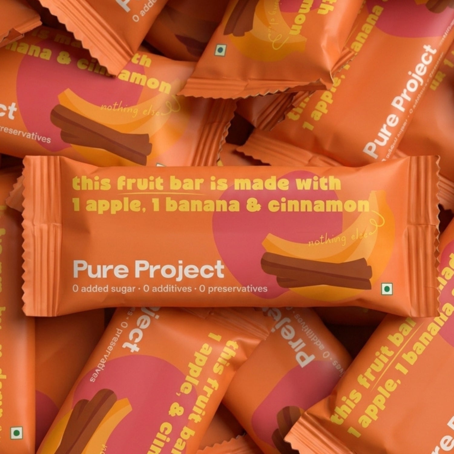 Apple Banana Cinnamon Fruit Bar