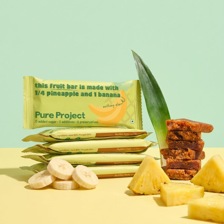 Pineapple Banana fruit bar