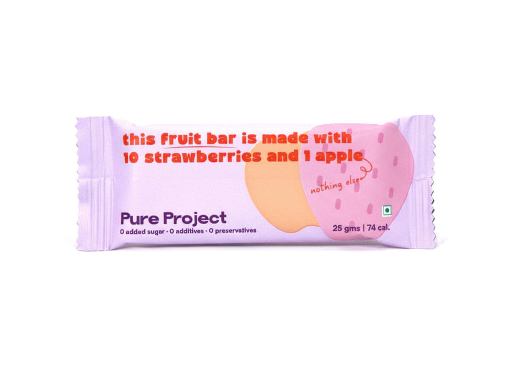 Strawberry Apple Fruit Bar