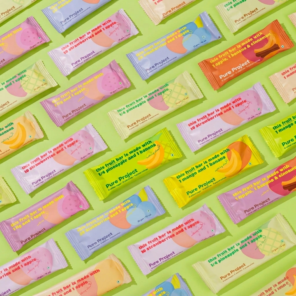 Build your own box of Pure Project fruit bars